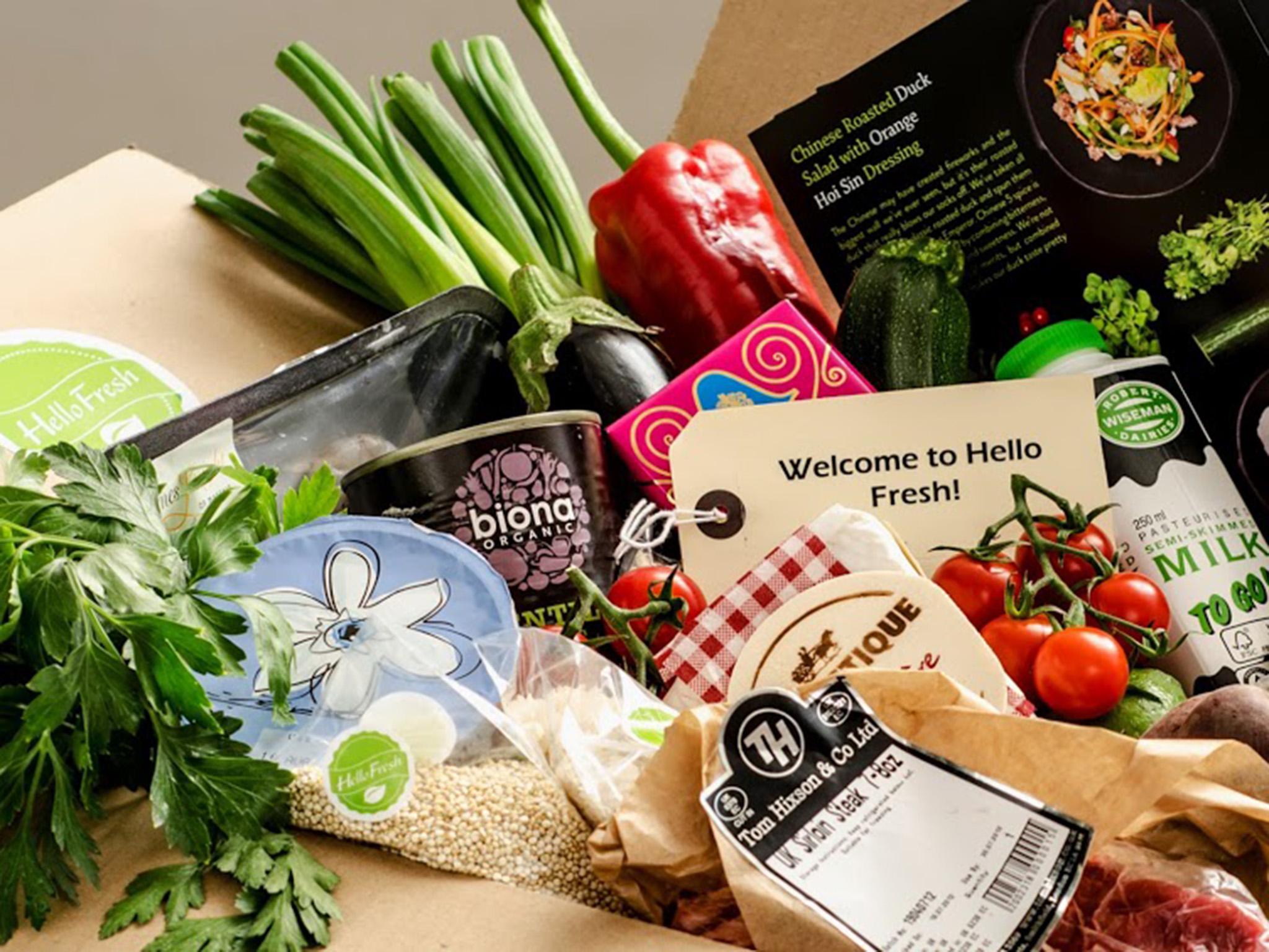 HelloFresh assembles ingredients into boxed meal kits and delivers them to customers