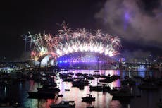 Facebook celebrates New Year's Eve with 'melancholy' firework display