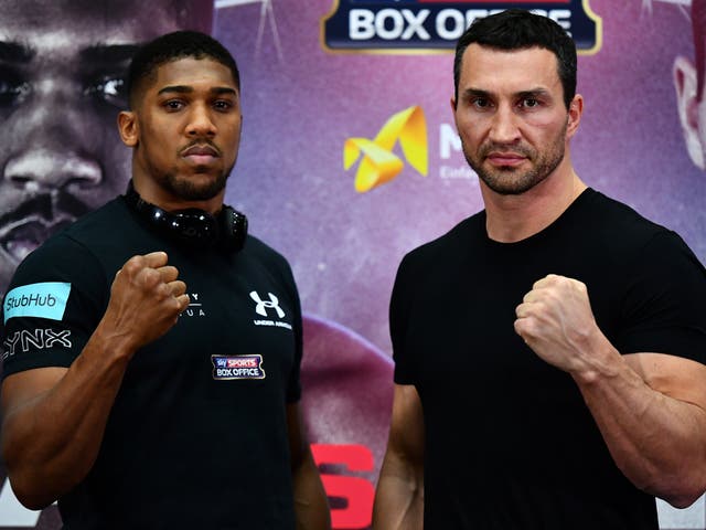 Joshua's meeting with Klitschko is just one of several early highlights in 2017