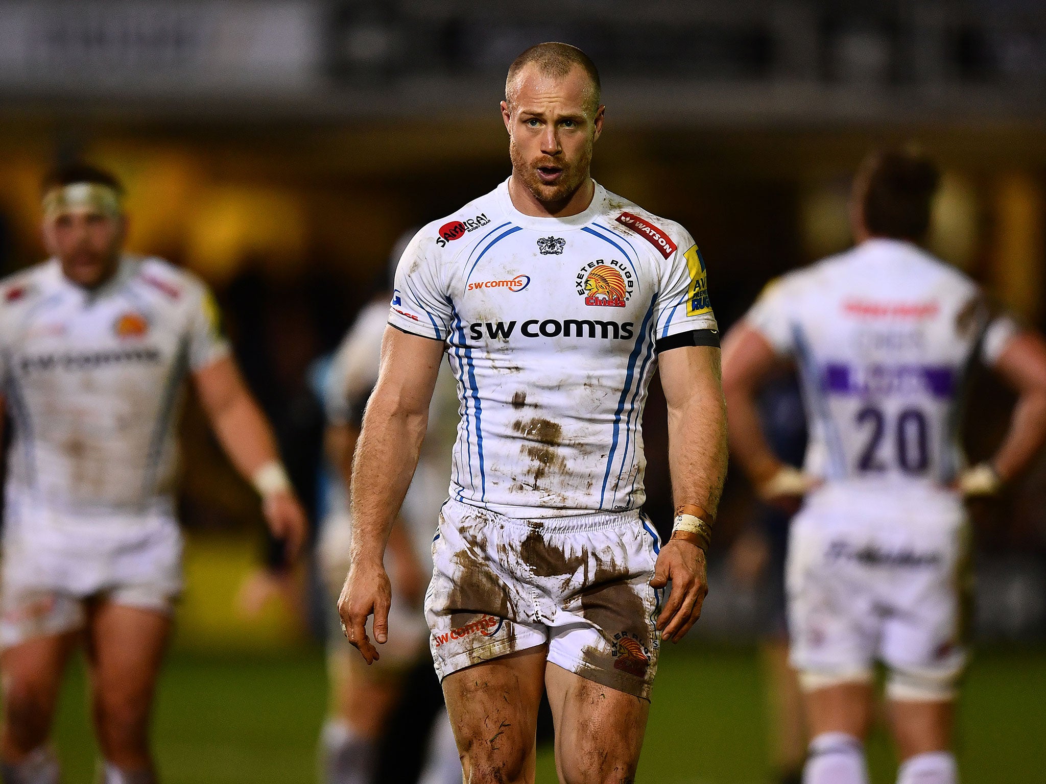 James Short scored two tries as Exeter Chiefs beat Bath 17-11