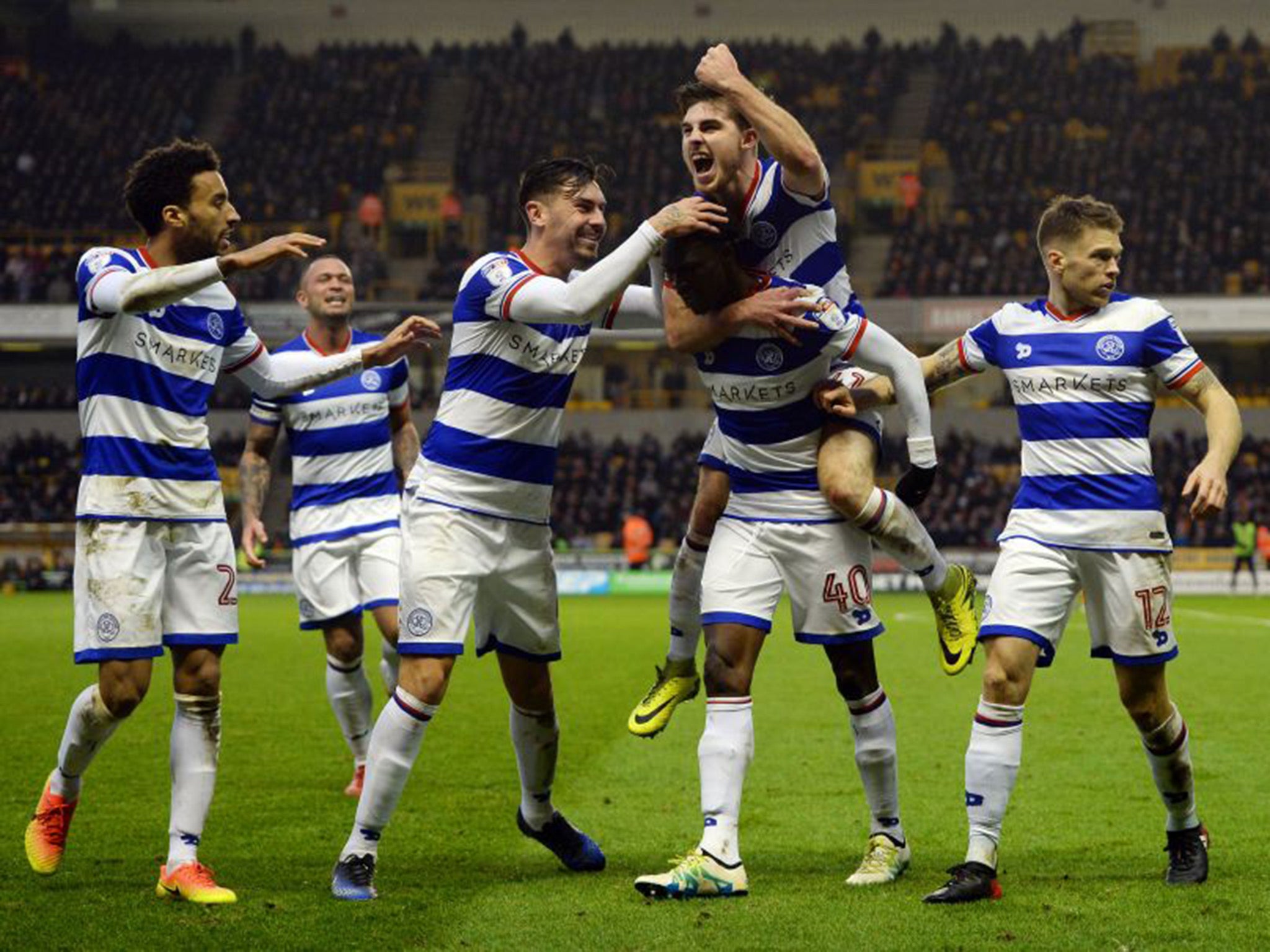 Queens Park Rangers ended their horrific run of form at Molineux