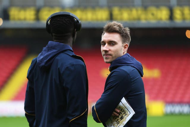 Eriksen is in fine form ahead of the clash with Watford
