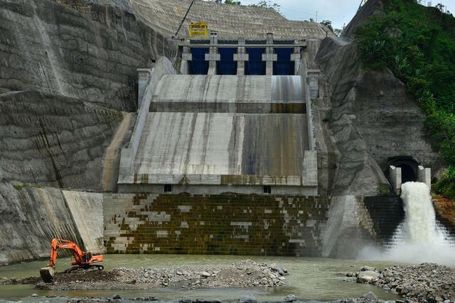 The Reventazon River hydropower dam is, according to the Costa Rican Institute of Electricity (ICE), the larget public infrastructure project in Central America after the Panama Canal