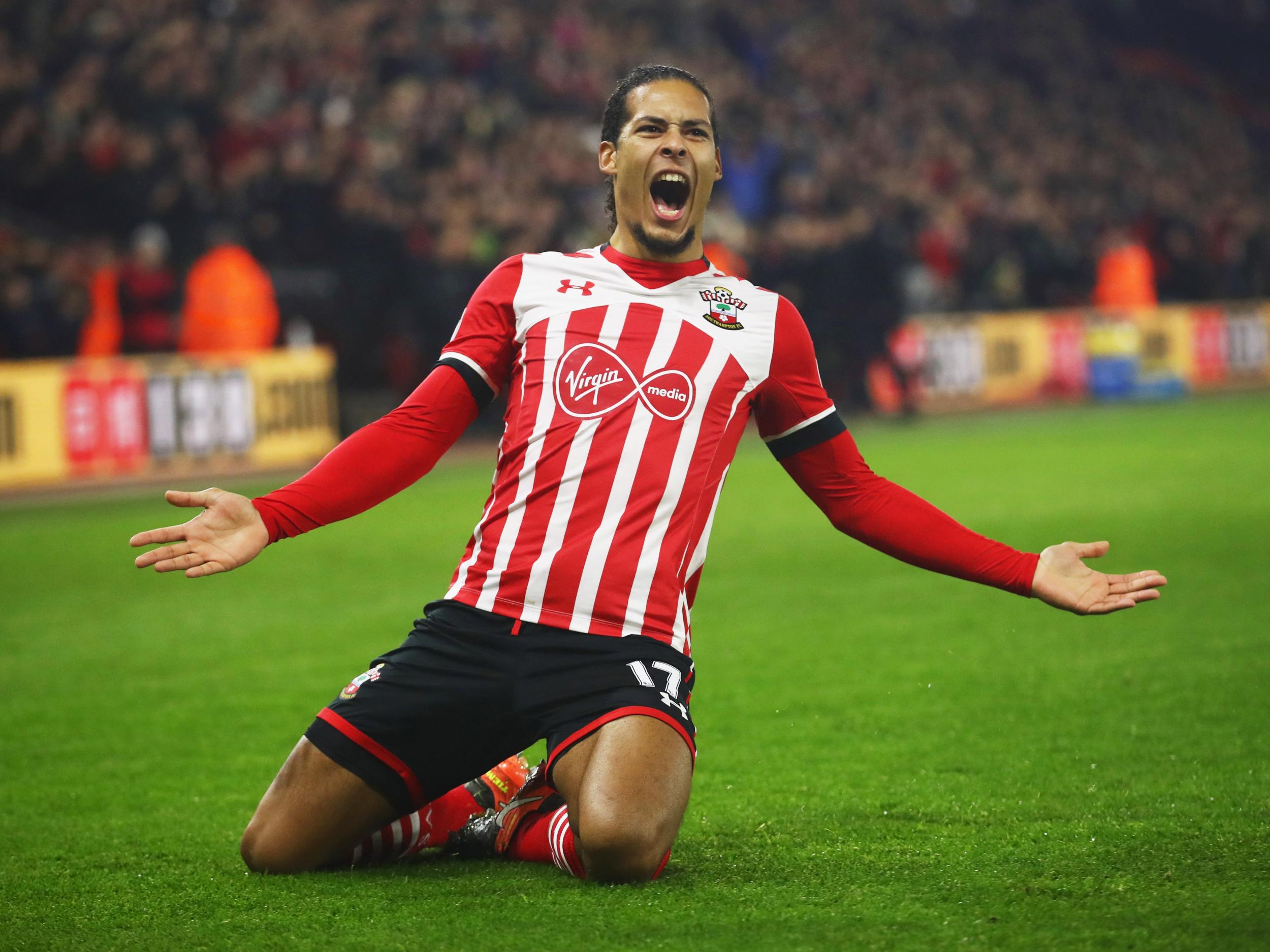 Van Dijk is also a target for Manchester City in the summer