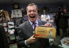 Farage knows there's money to be made in acting like a Trump supporter
