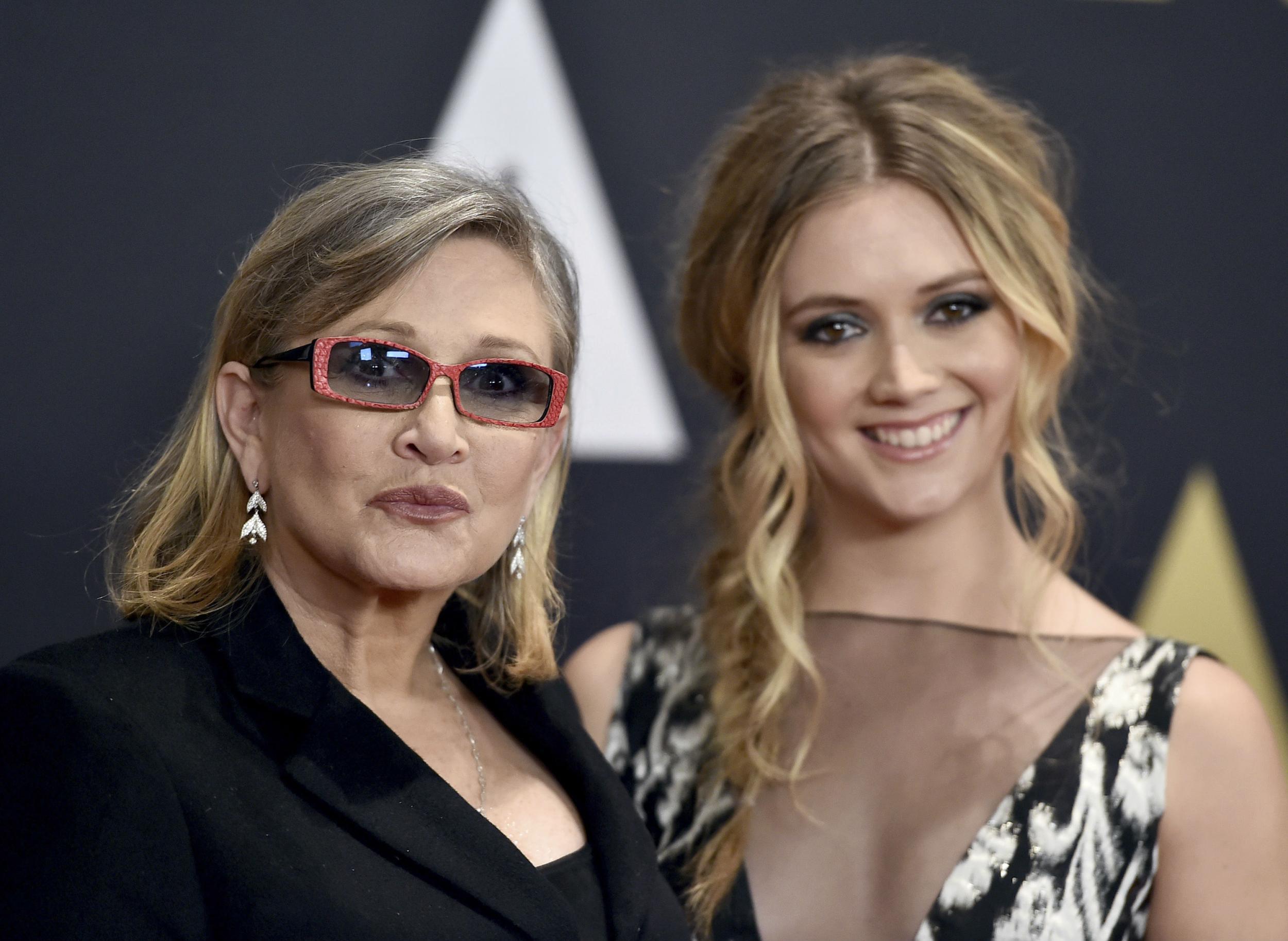 Carrie Fisher's daughter is also an actress