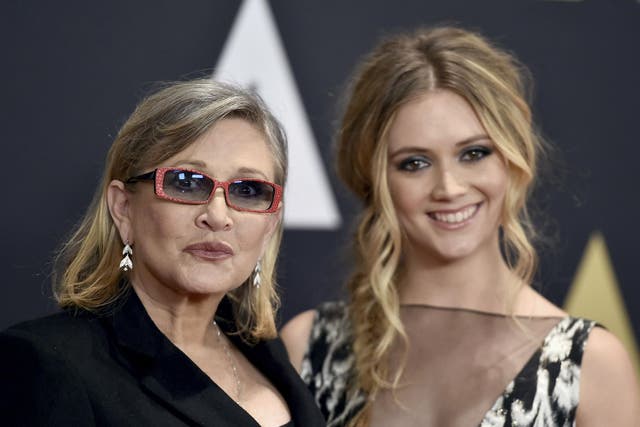 Carrie Fisher's daughter is also an actress