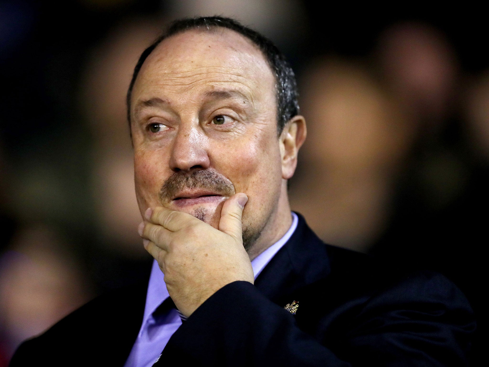 Benitez's side were held to a 2-2 draw at St James' Park