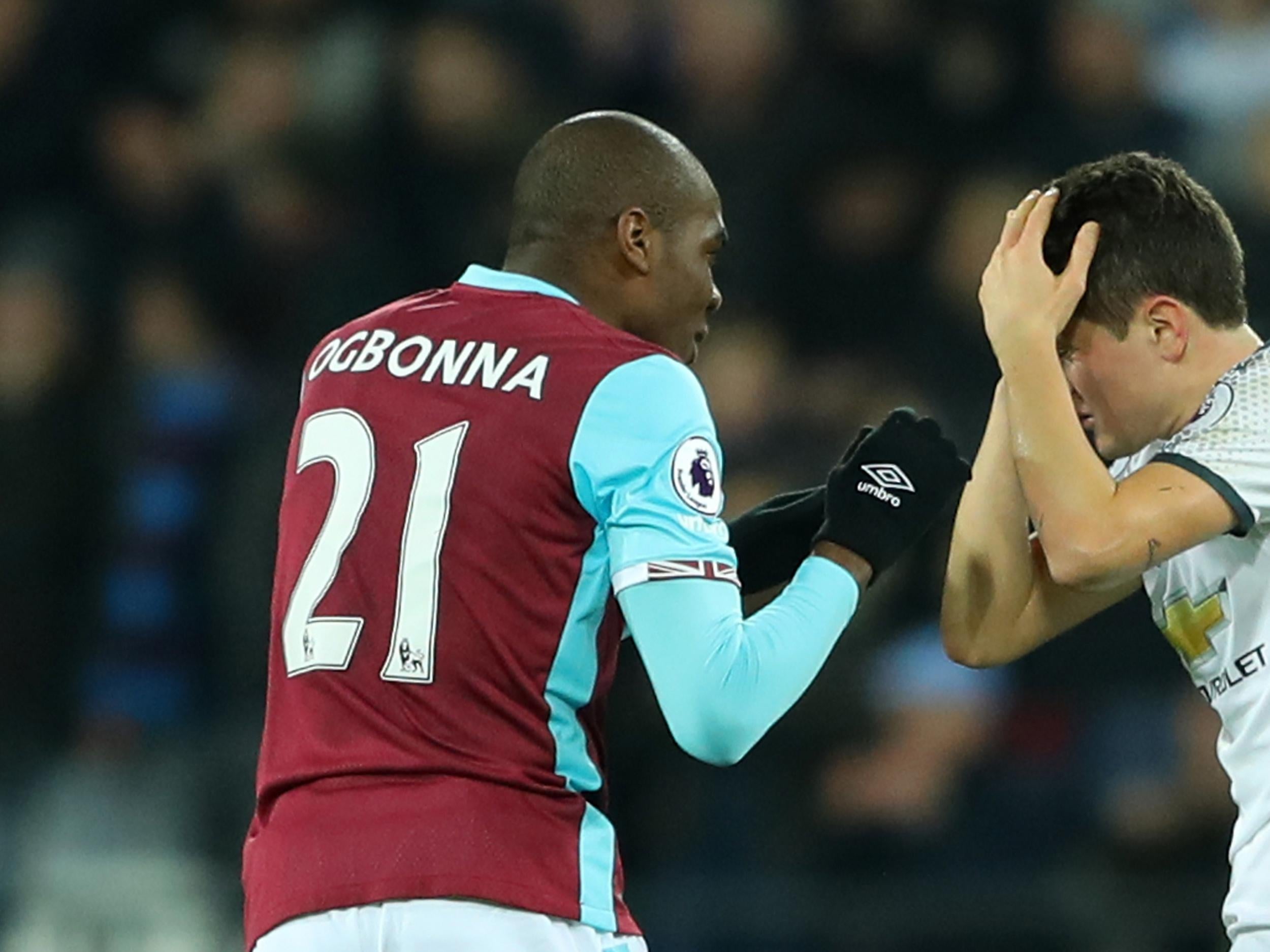 Enjoyed getting physical with Ibrahimovic, but was better without the ball than he was with it.