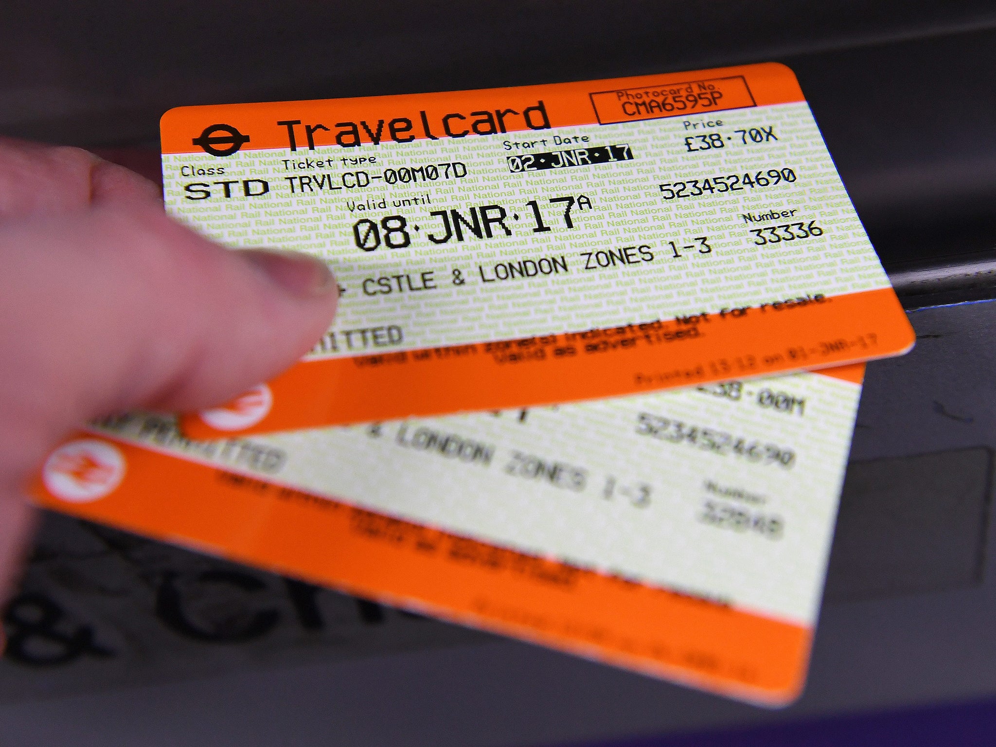Train fares in Britain increased by an average of 2.3 per cent