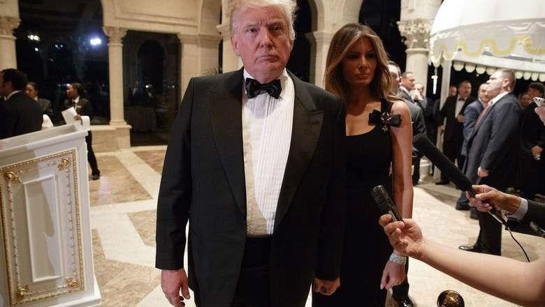 Mr Trump hosted around 800 paying guests at his Florida estate