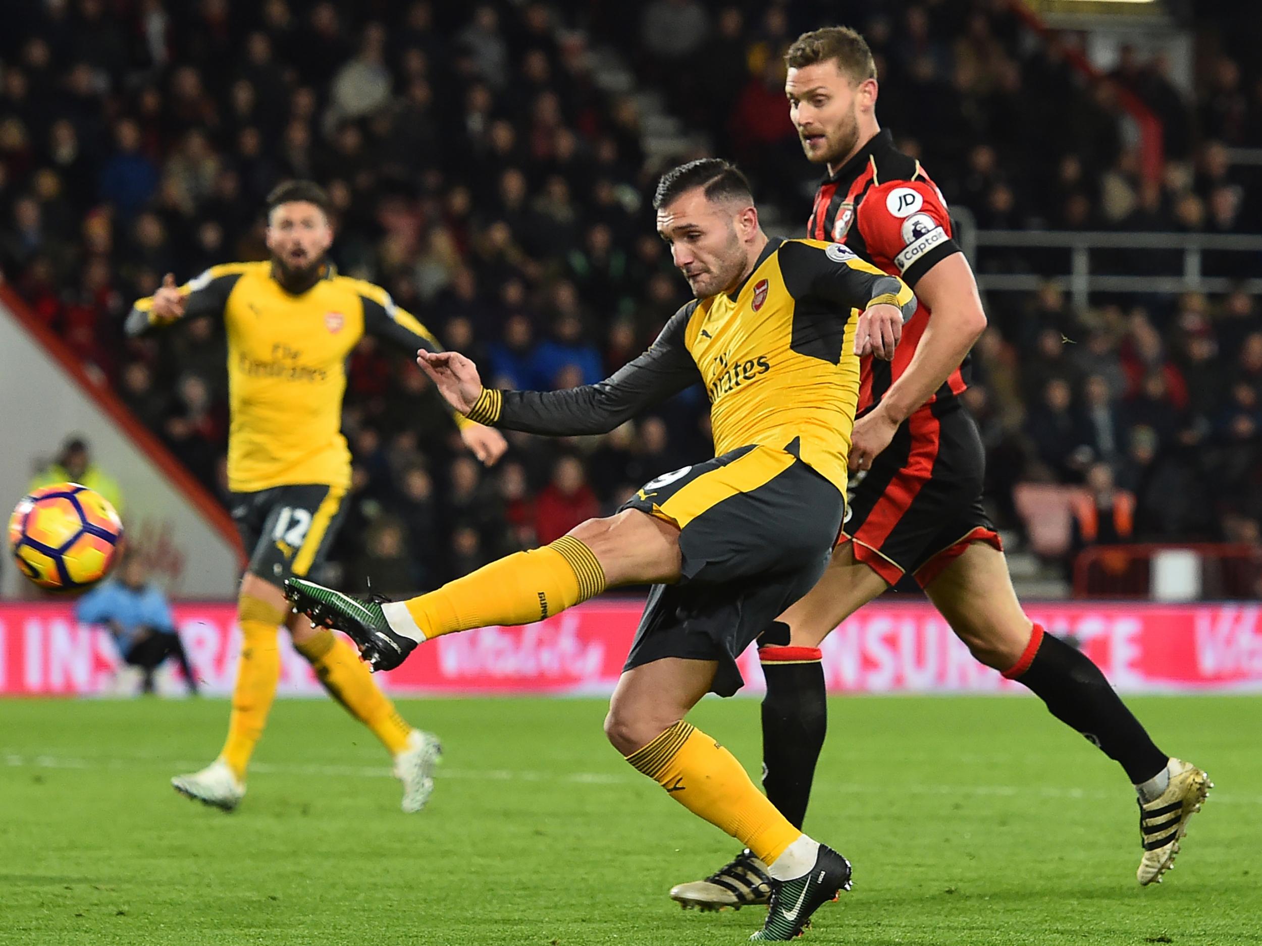Lucas Perez's exquisite volley brought it back to 3-2
