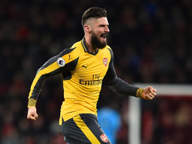 Giroud's 92nd-minute header brought it back to 3-3