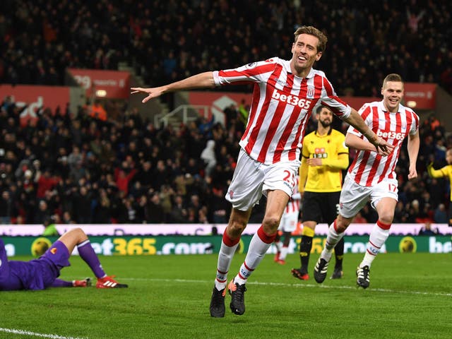 Crouch was the hero on an easy night for Stoke