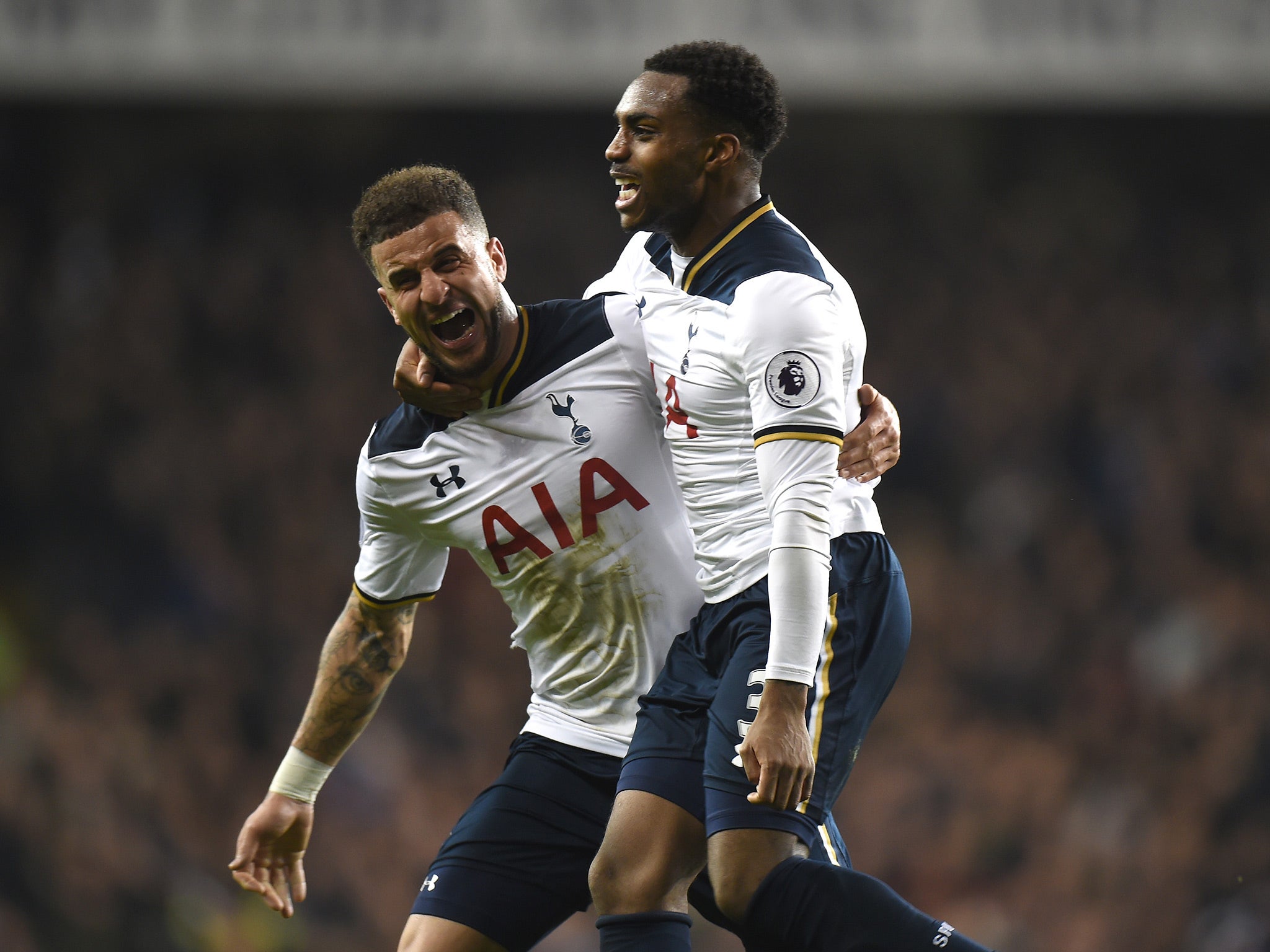 Full-backs Danny Rose and Kyle Walker are key to the way Tottenham play