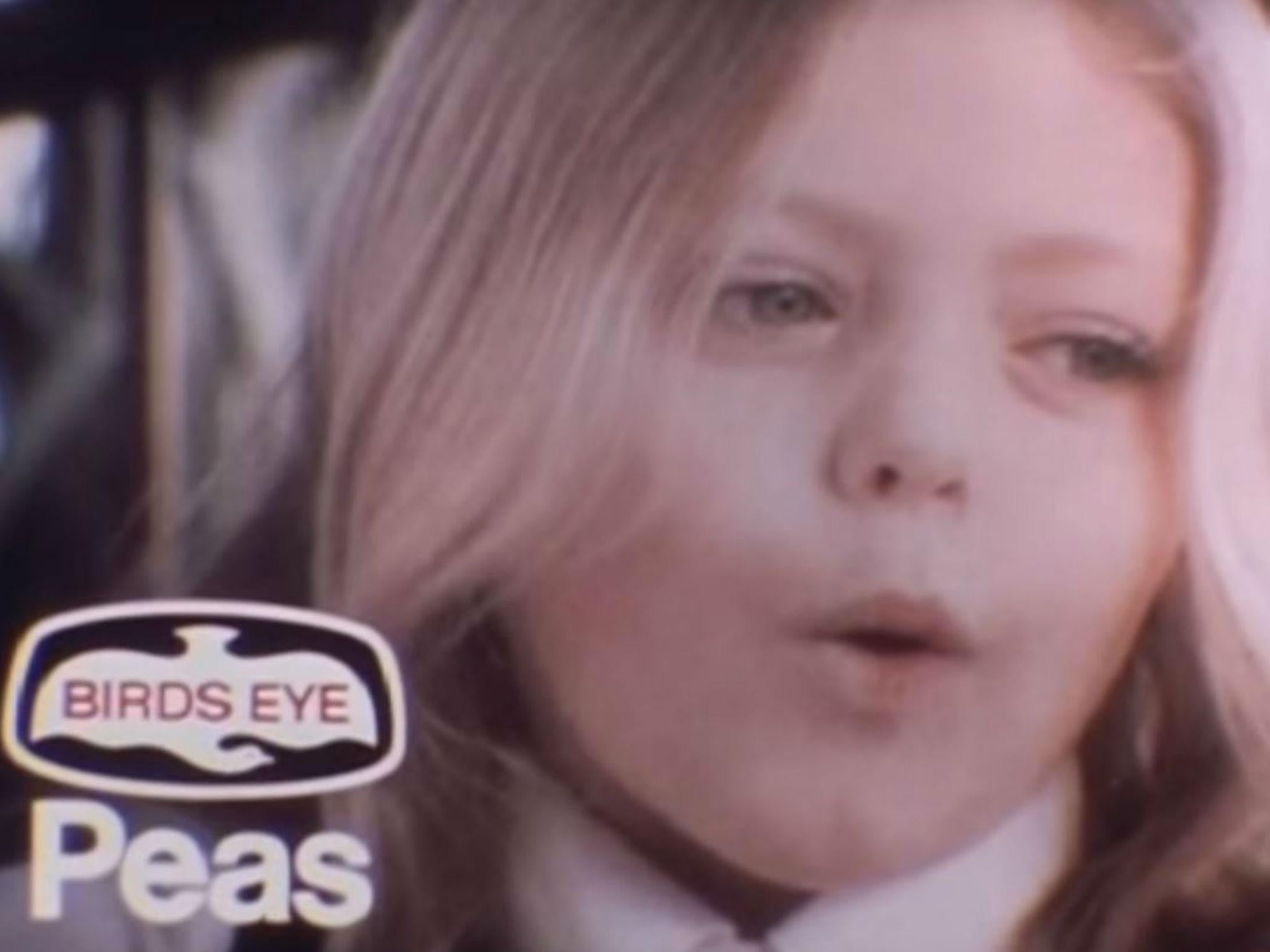 &#13;
Kensit's first big job was in the Bird's Eye frozen peas advert aged 4&#13;