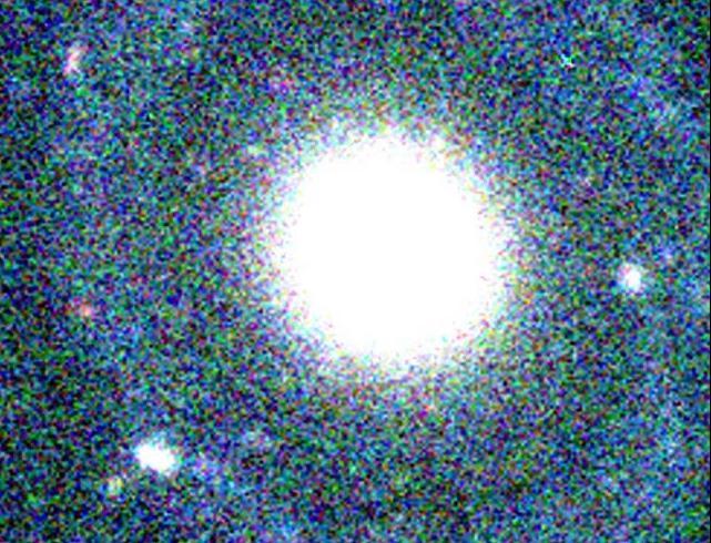 A false-color image of PGC 1000714