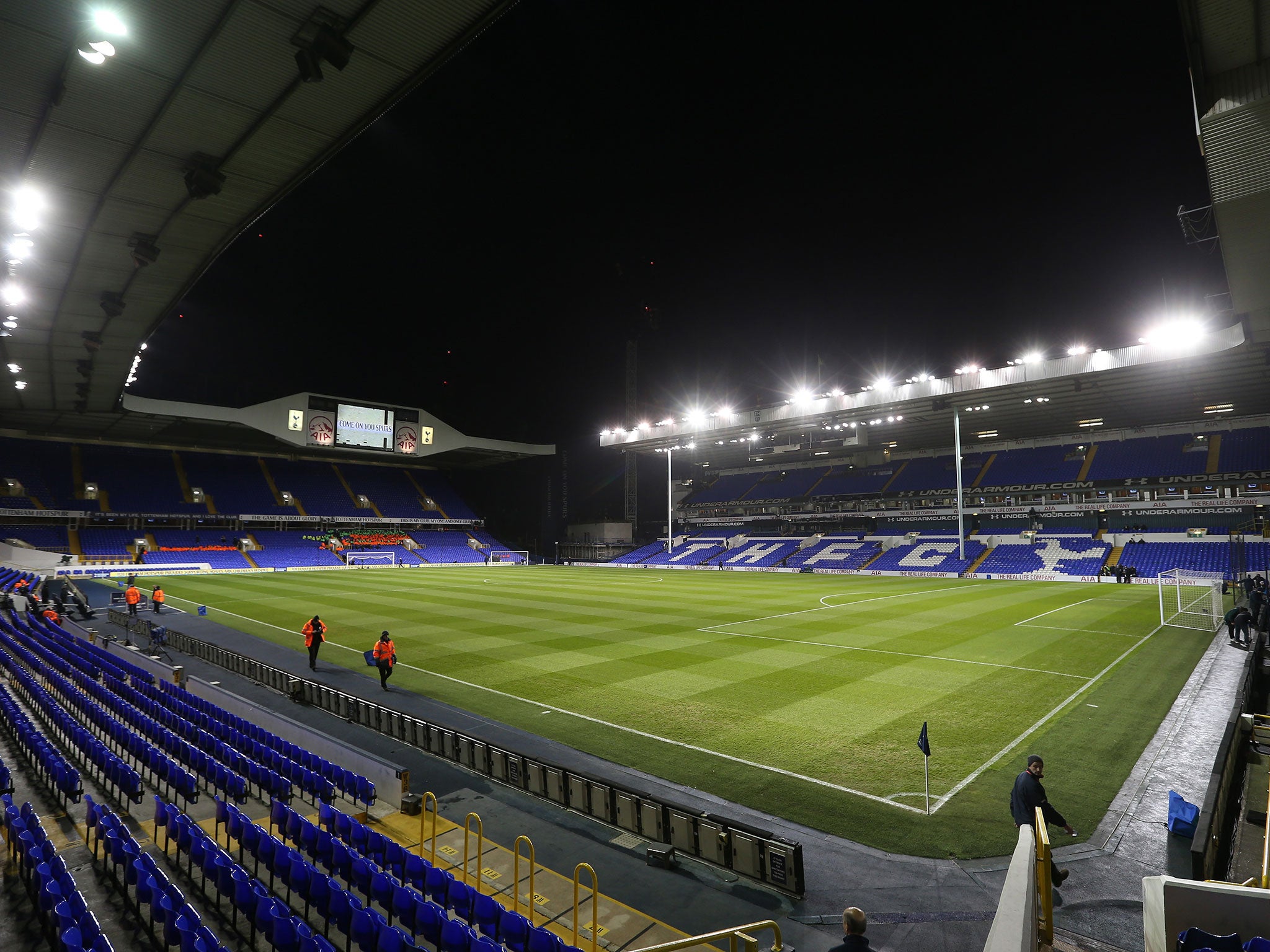 Spurs are restructuring their operations and also their ground, White Hart Lane