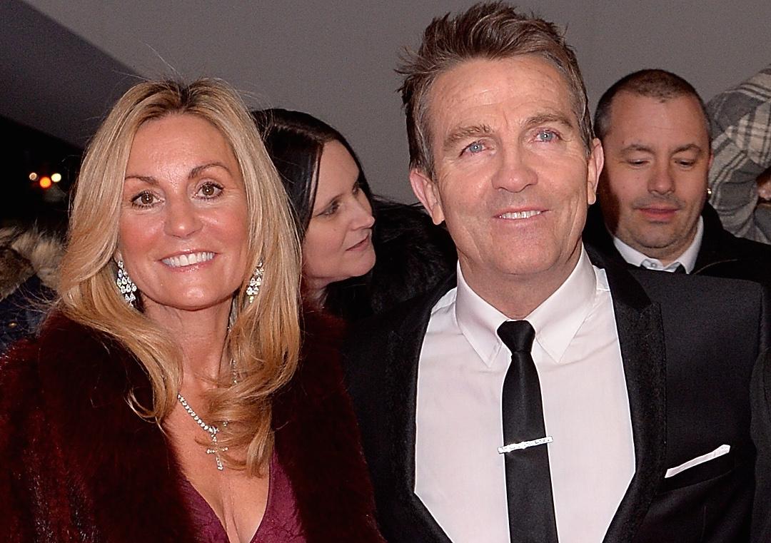 Bradley Walsh with wife Donna Derby at the National Television Awards in 2015