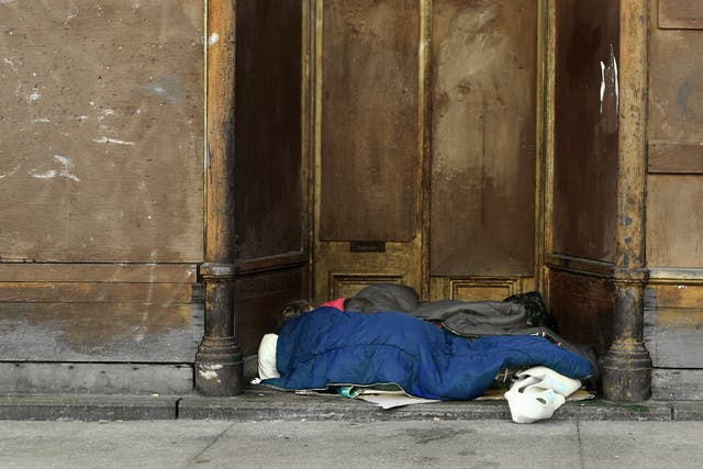 The overall number of people who face homelessness has not dropped