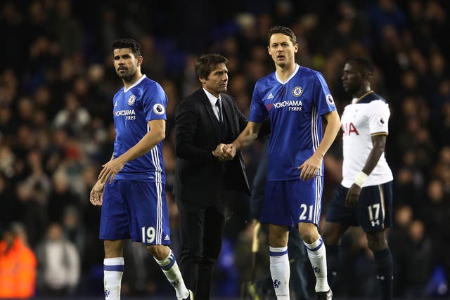 Chelsea were denied a historic 14th successive victory at White Hart Lane on Wednesday night