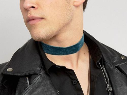 ASOS are now selling chokers marketed specifically towards men