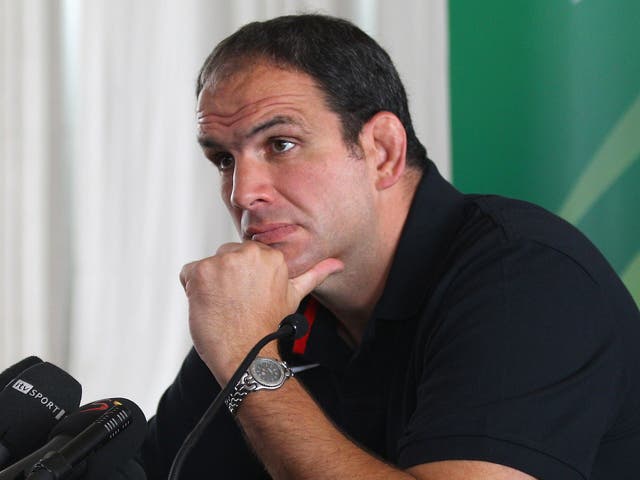 Martin Johnson coached England between 2008 and 2011