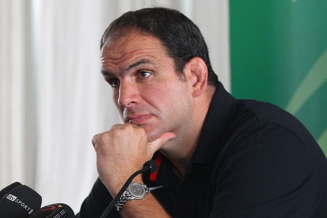Martin Johnson coached England between 2008 and 2011