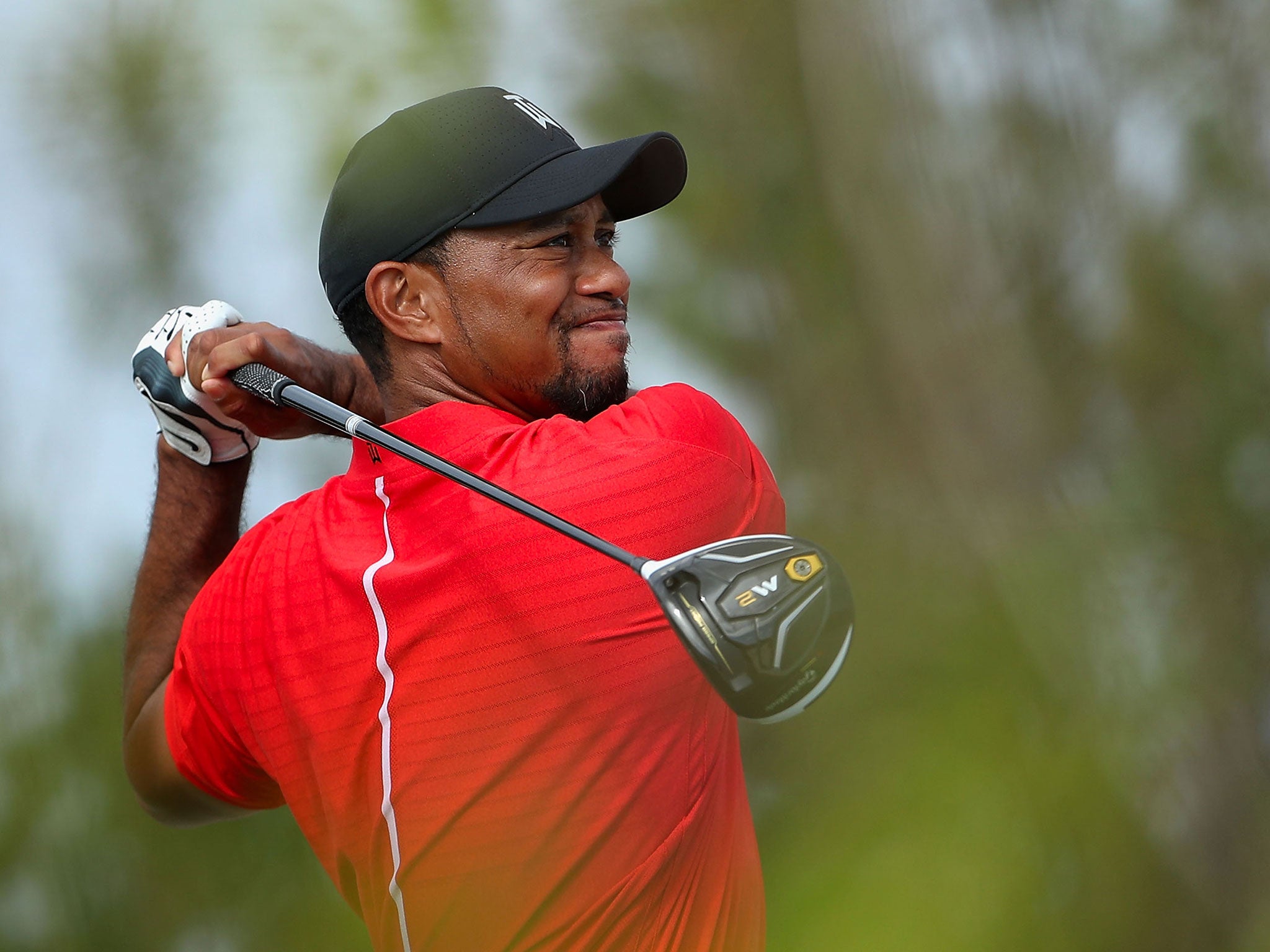 Tiger Woods in action at last month's Hero World Challenge
