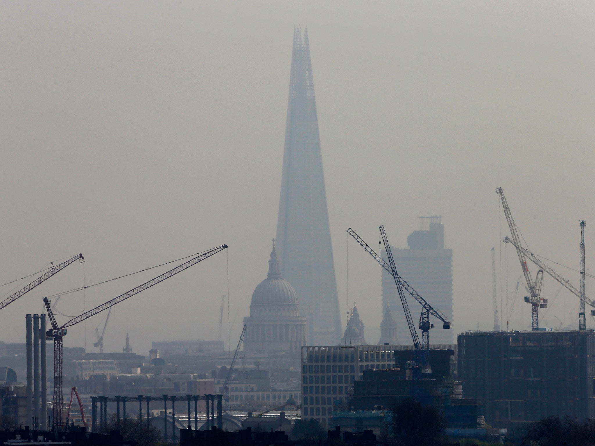 The UK has broken EU air quality regulations every year since 2010