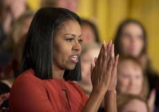 First Lady delivers emotional farewell message with tears in her eyes