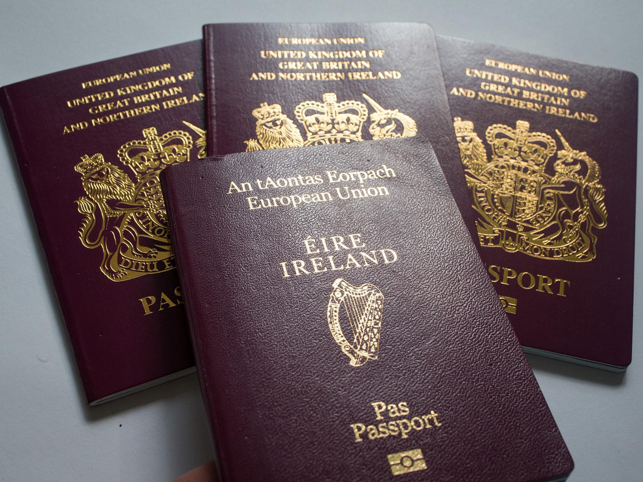 The number of Britons applying for Irish passports has risen by 69 per cent so far in 2017 compared with the same period last year
