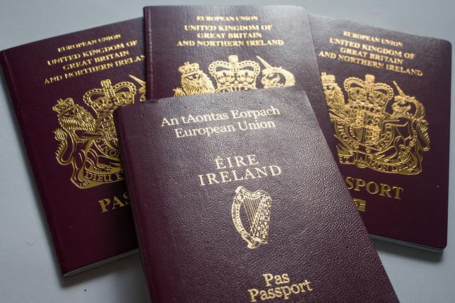 The number of Britons applying for Irish passports has risen by 69 per cent so far in 2017 compared with the same period last year