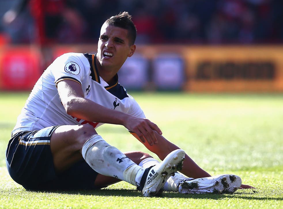Lamela is currently Tottenham's only injured first-team player