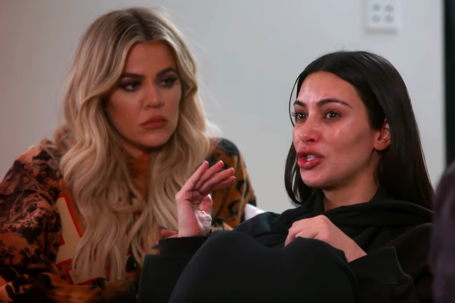 Kim Kardashian fights back tears as she speaks about being robbed at gunpoint in Paris