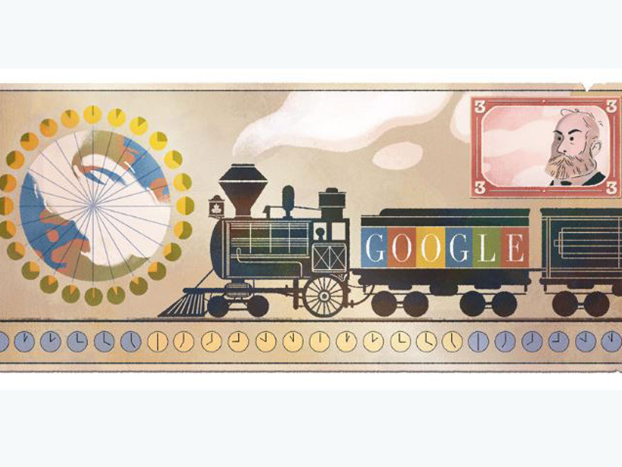 Google pays tribute to Sandford Fleming