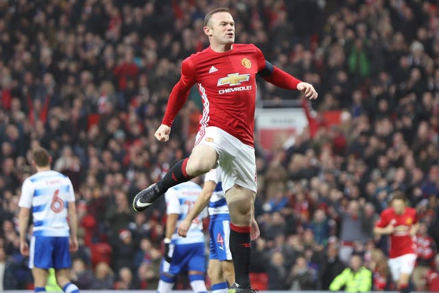 Rooney is now on 249 Manchester United goals