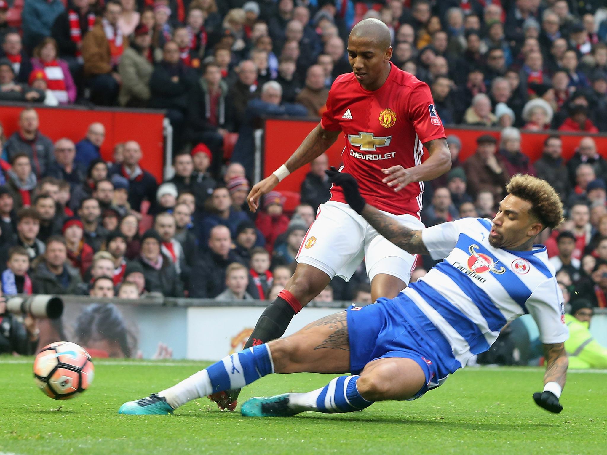 It was a disciplined display, with his attacking nature causing problems for the Reading defence down the right.