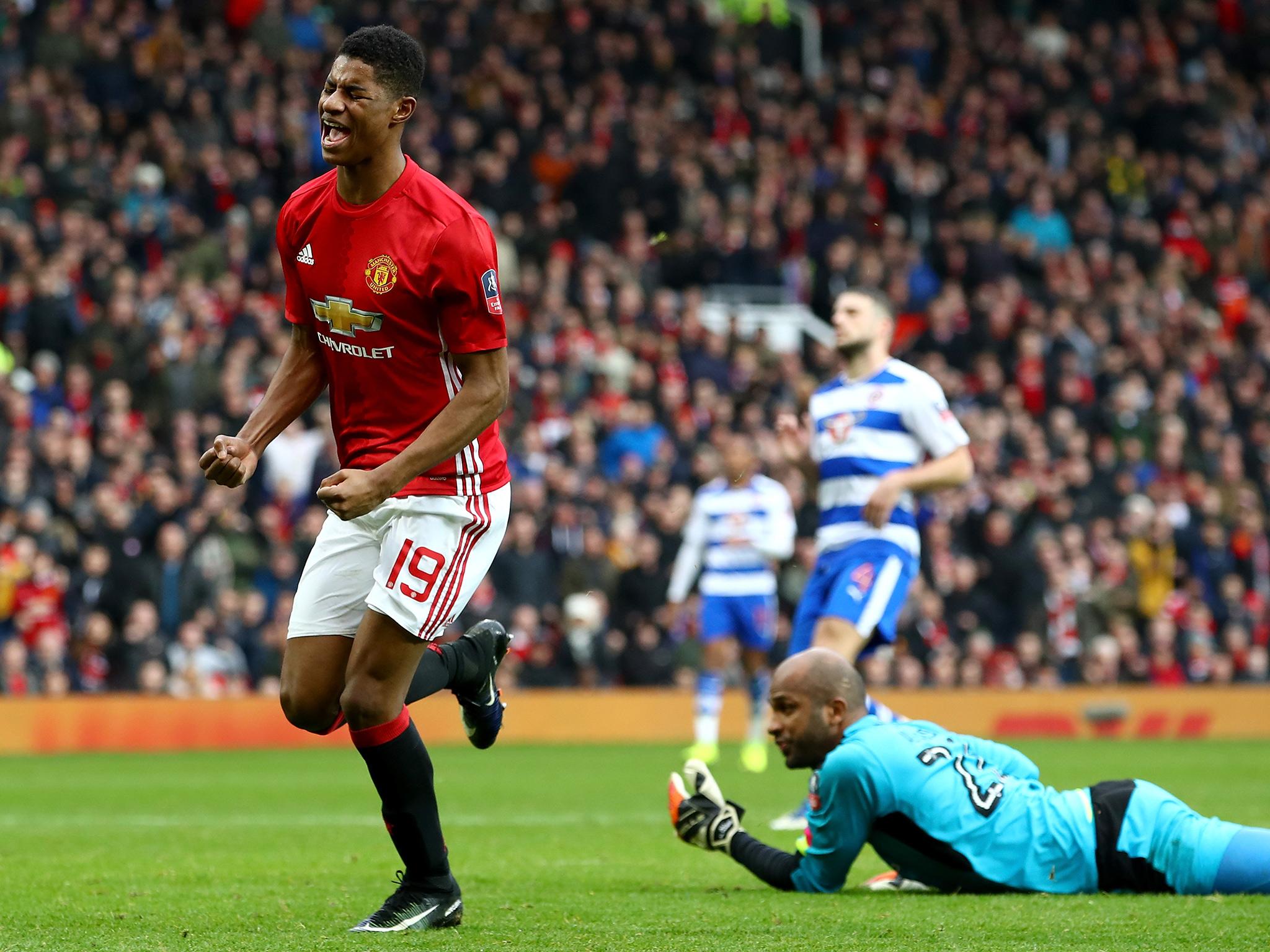 City don't have a homegrown talent to support like United do with Rashford (Getty)