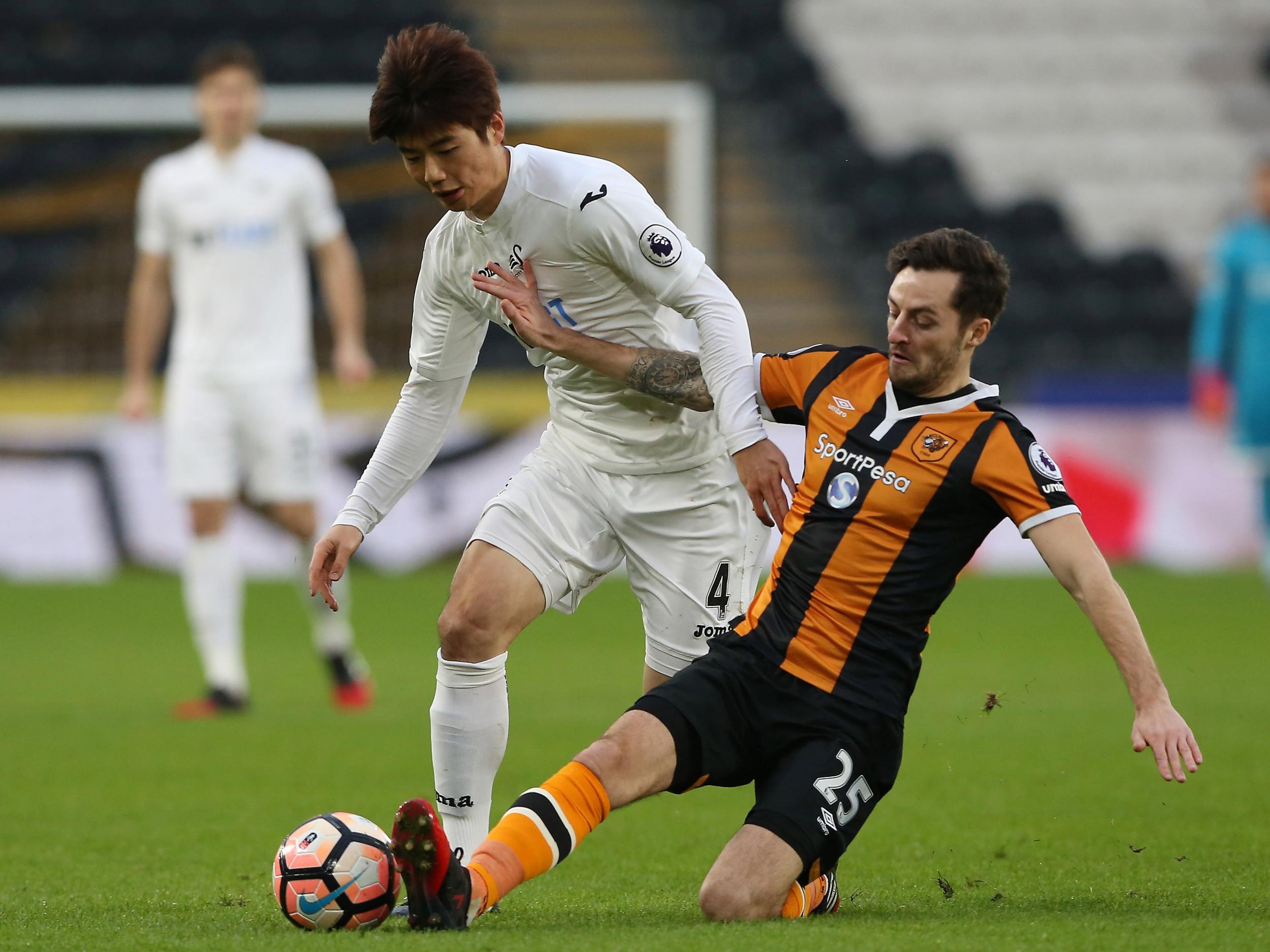 Ki tries to force a breakthrough for Swansea