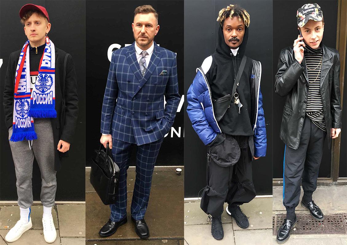 The majority of superbly styled guys shunned formality this season