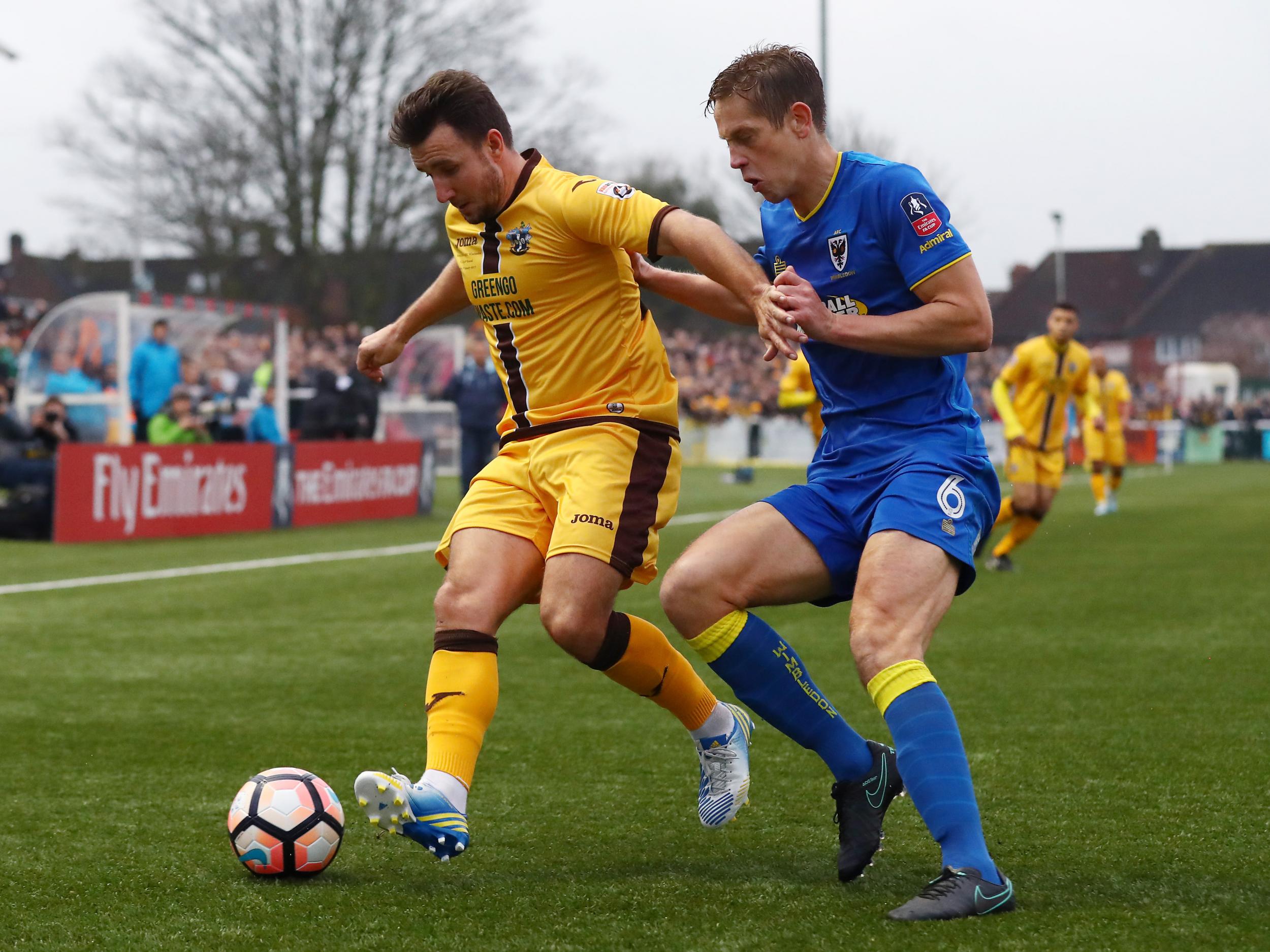 AFC Wimbledon's record goalscorer reckons FA Cup repeat of first ever game  with Sutton United was fate