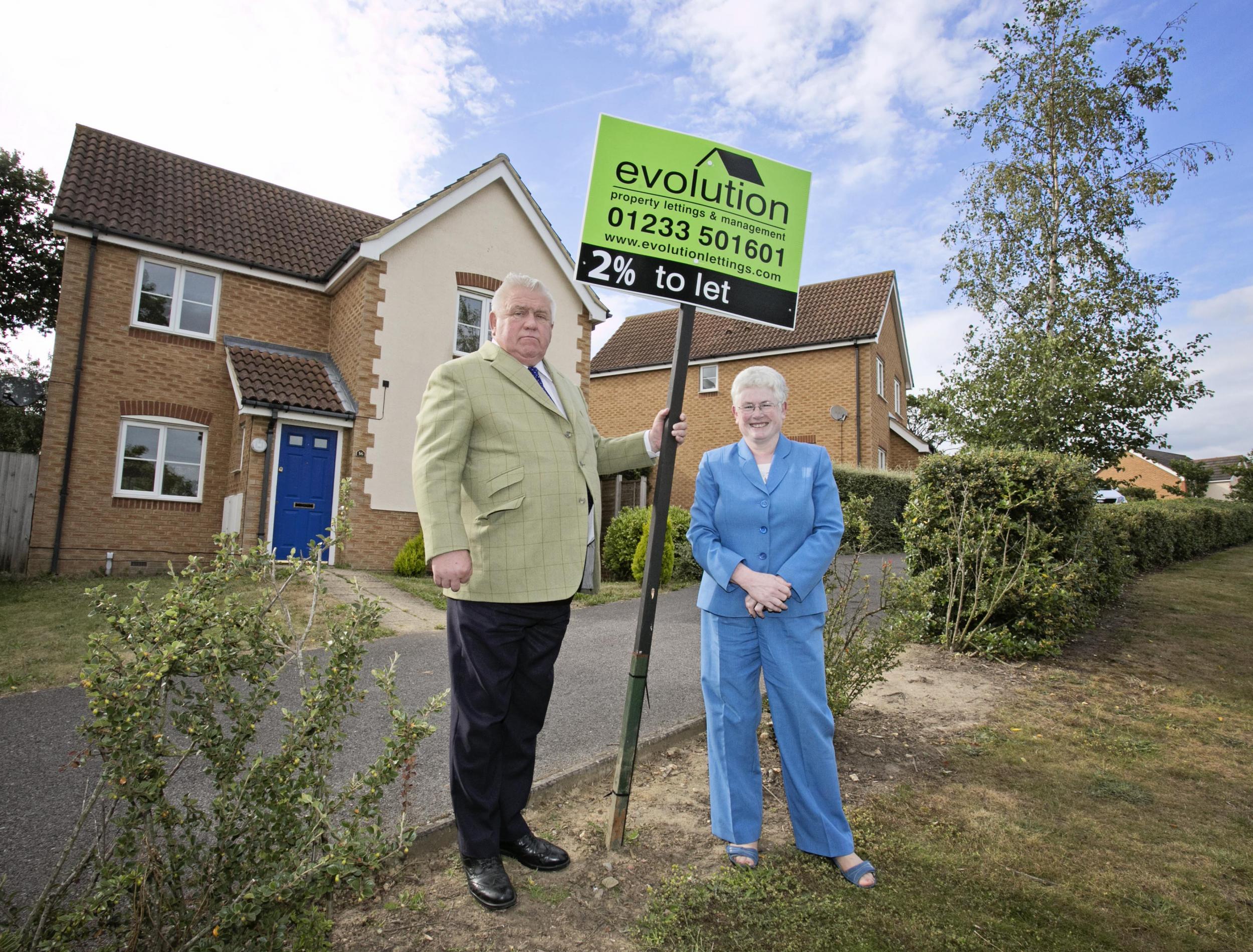 Kent property tycoons Fergus and Judith Wilson own more than 1,000 homes which they let out to tenants