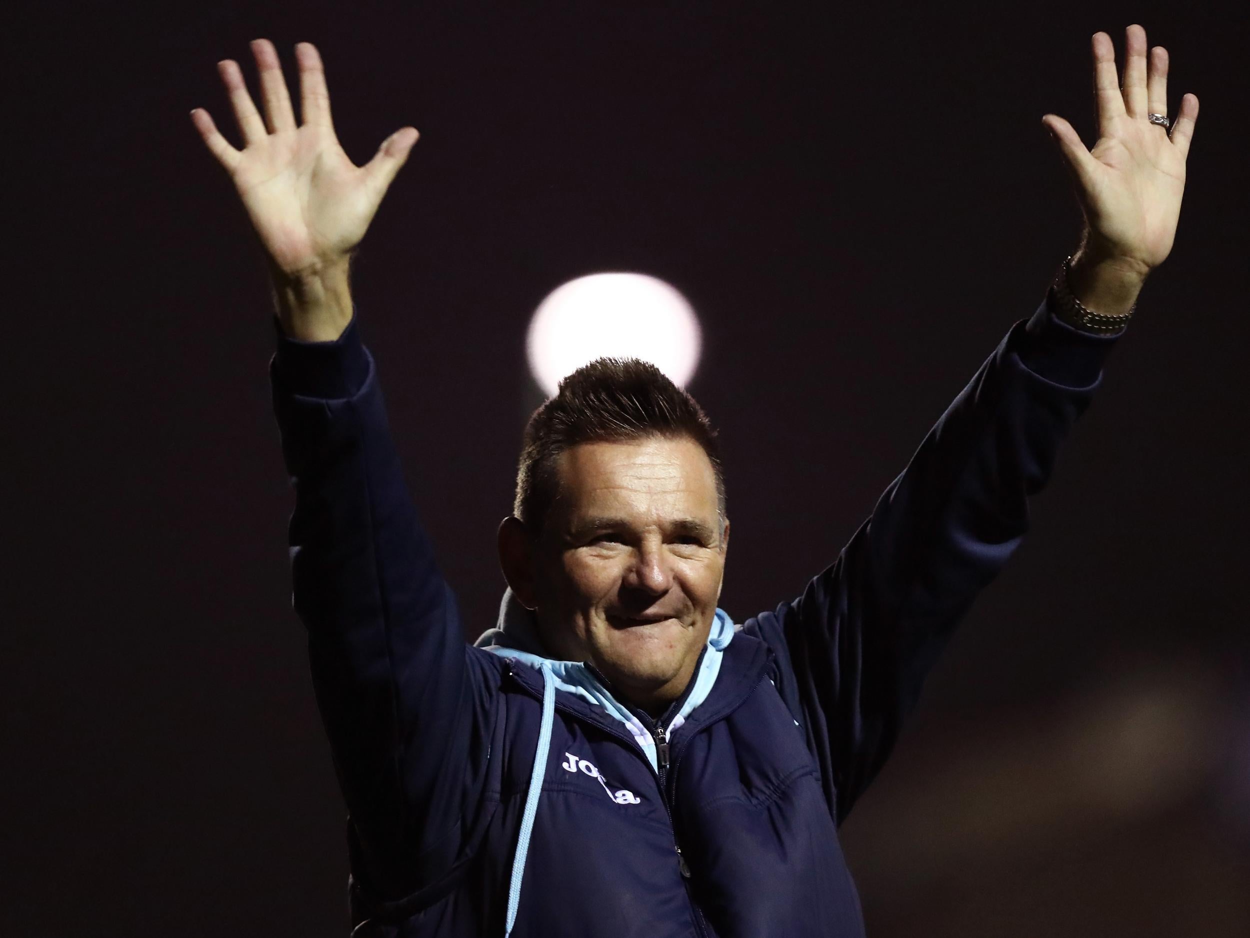 Sutton boss Paul Doswell celebrated being in the pot for the fourth round