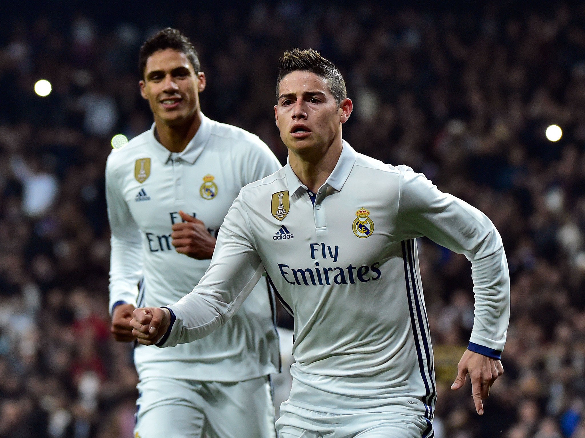 James Rodriguez continues to be linked with a move to United