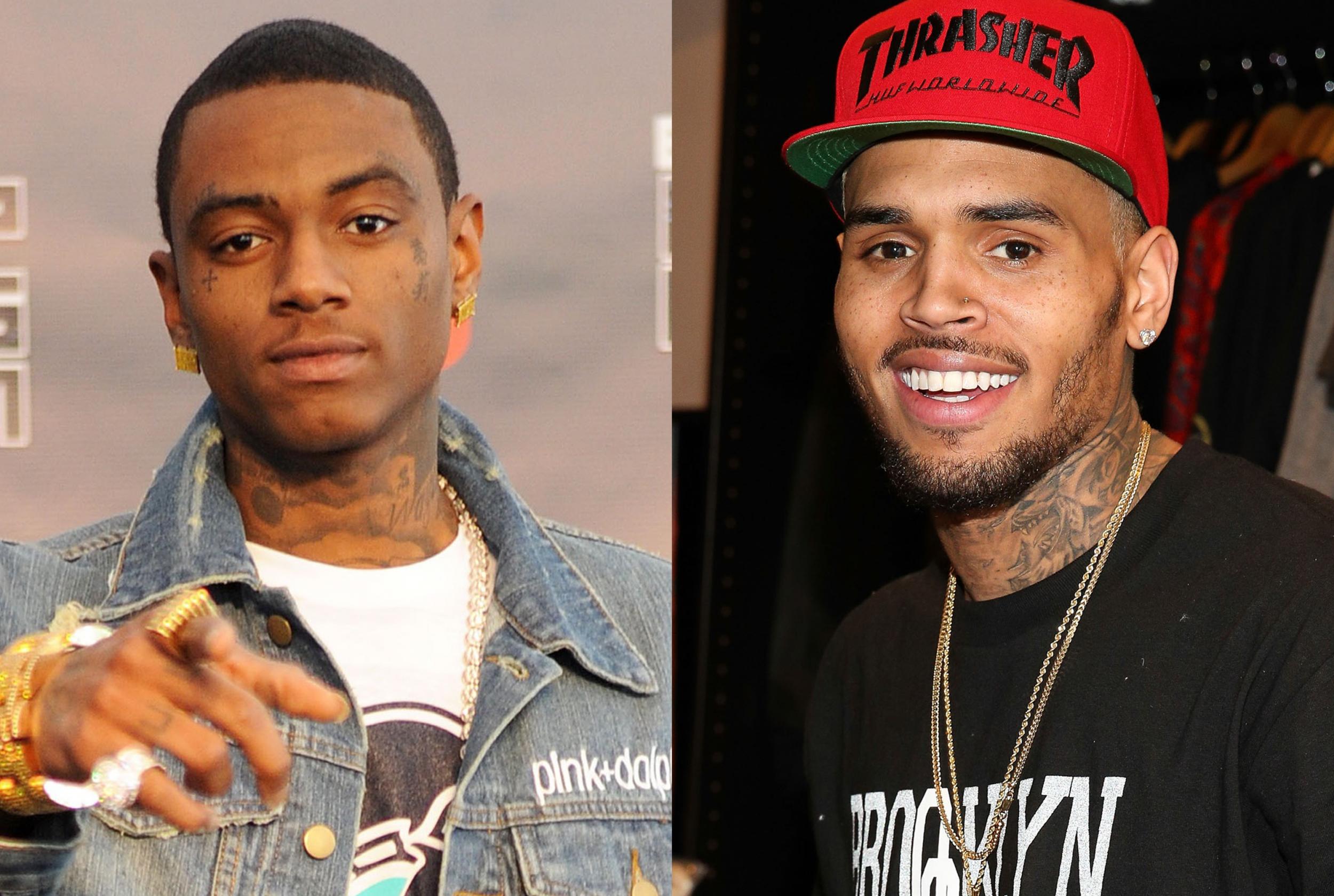 The Independent Chris Brown and Soulja Boy are fighting in a celebrity boxi...