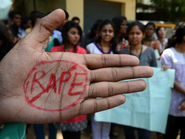 Multiple protests have been staged in Indian cities in the past year after a series of high profile rape cases (file photo)