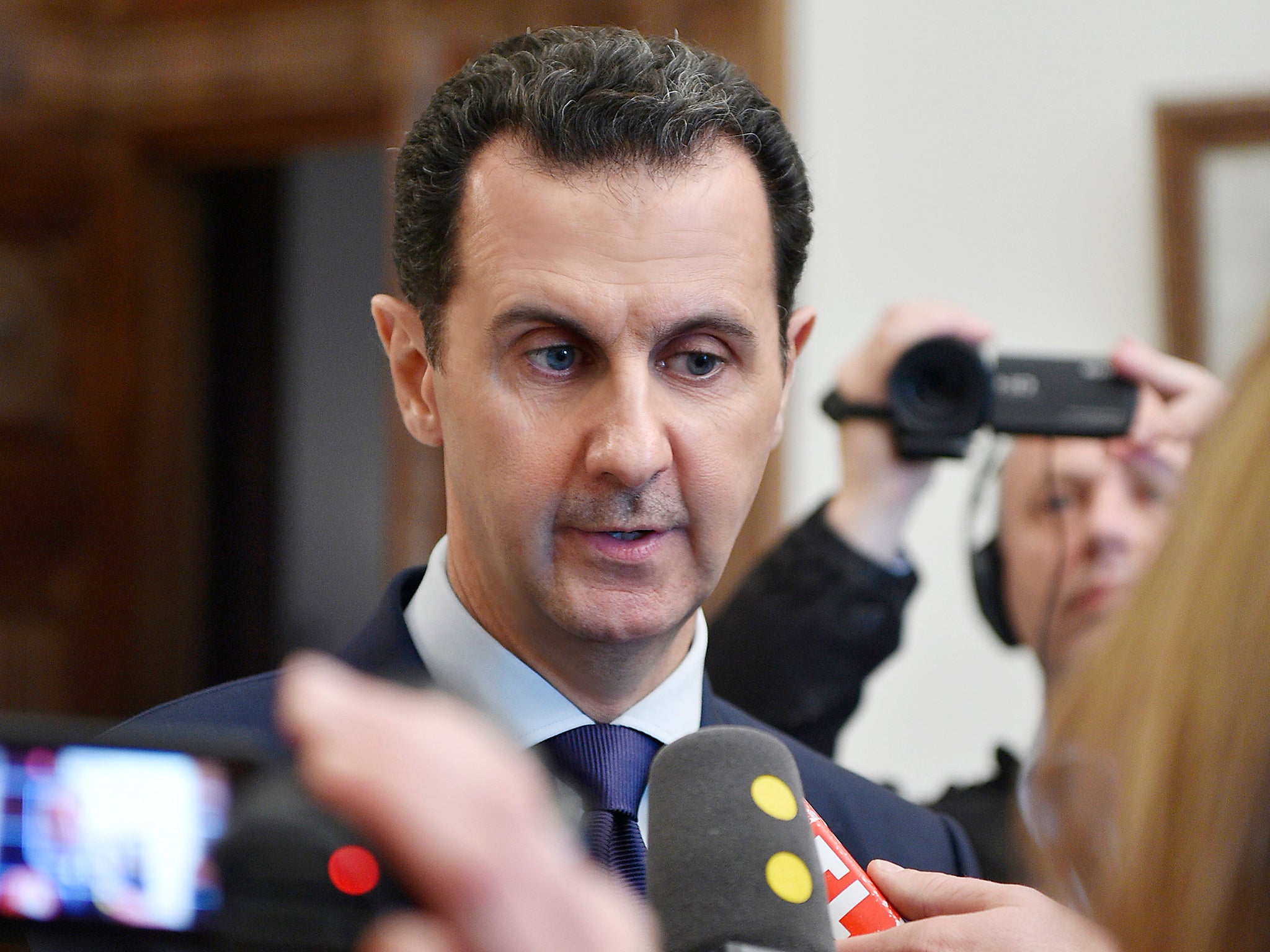 The Syrian people will elect their president as per the country's constitution, President Bashar al-Assad has said