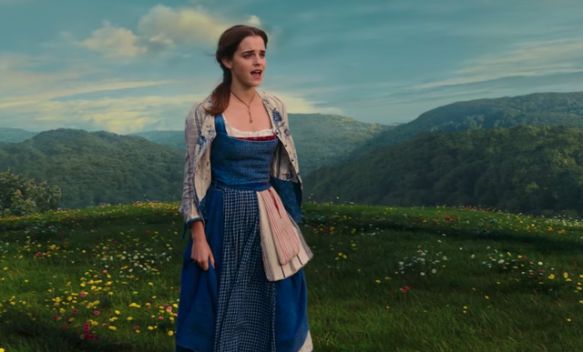 Emma Watson in the live-action Disney remake of Beauty and the Beast
