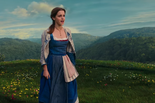 Emma Watson in the live-action Disney remake of Beauty and the Beast